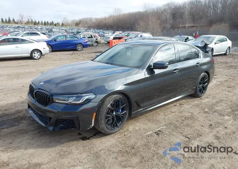 2021 BMW M550I xDrive from USA, damaged, VIN WBA13BK04MCH49294